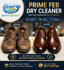 Shoe Dry Cleaning Service!